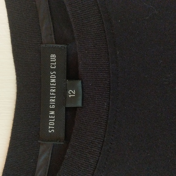 STOLEN GIRLFRIENDS CLUB Death Before Decaf Tee Dress - Picture 3 of 5